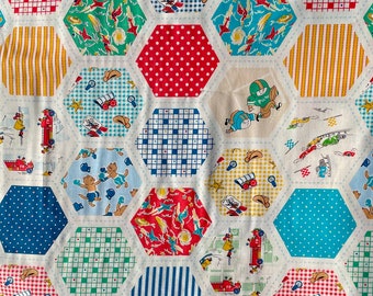 Boy's Vintage Classics FQ or more Exclusively Quilters OOP HTF