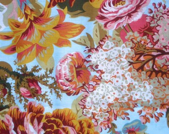 Philip Jacobs Floral Burst duck egg blue PJ 29 Westminster Rowan Fabrics FQ or more