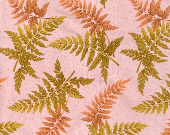 Fern pink FQ or two Martha Negley Rowan fabrics oop htf