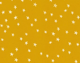 Starry - Fat Quarter or more - goldenrod Ruby Star Society oop htf BTFQ 2022 line