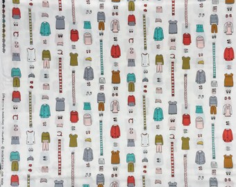 Little Apples clothing outfits white Aneela Hoey moda fabric FQ or more