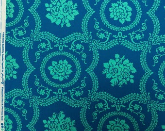 Casey Scroll turquoise Jennifer Paganelli Sis Boom Basics Free Spirit fabric FQ or more