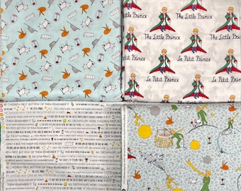 The Little Prince 4 FQ set or more Riley Blake fabric oop htf