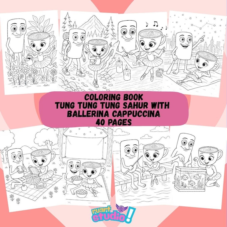 Italian Brainrot - Tung Tung Tung Sahur With Ballerina Cappuccina: 40 ...