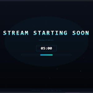 FREE Stream Overlay | Animated Cyberpunk Overlay for Twitch | Free OBS Overlay | Gaming Stream | Digital Download | Limited Time