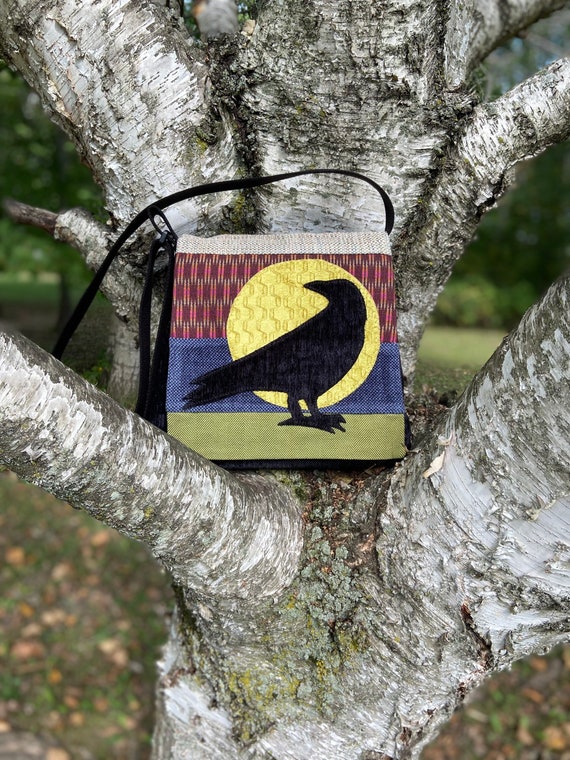 Raven Purse Etsy