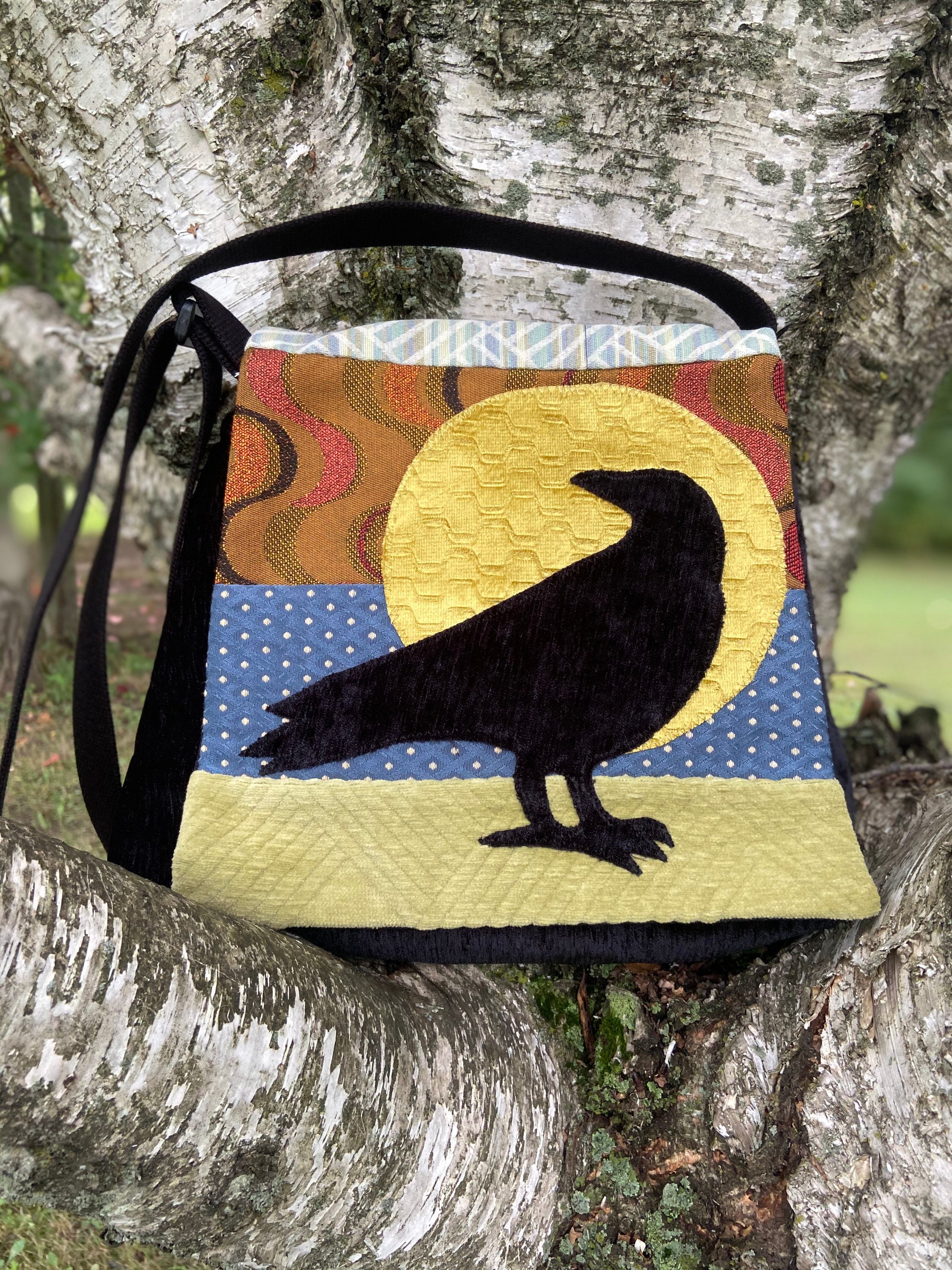 Raven Purse Etsy