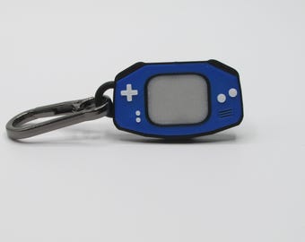 Glow-in-the-Dark GBA Keychain: Retro 90s Gamer Gift