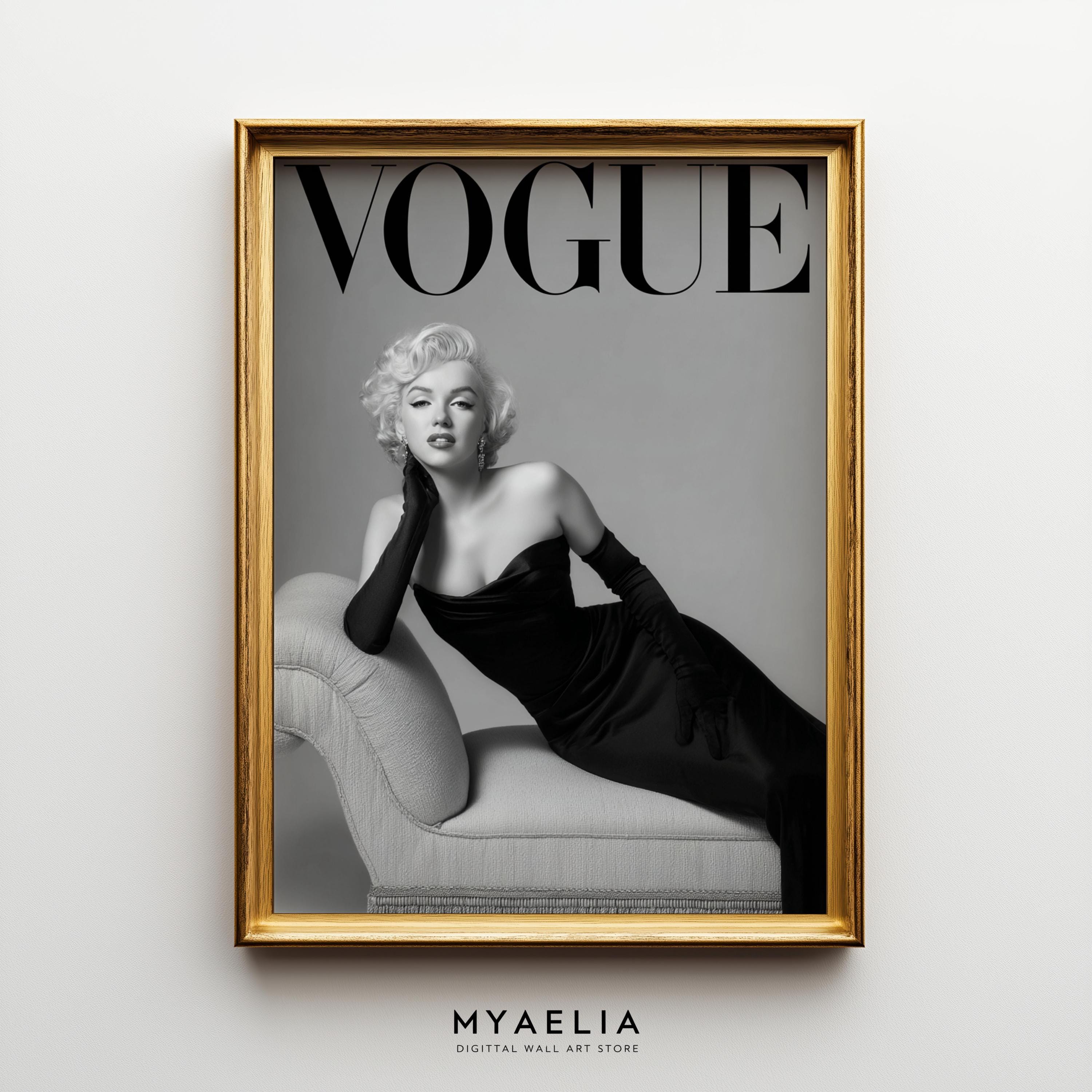 Vogue Vintage Art - Etsy