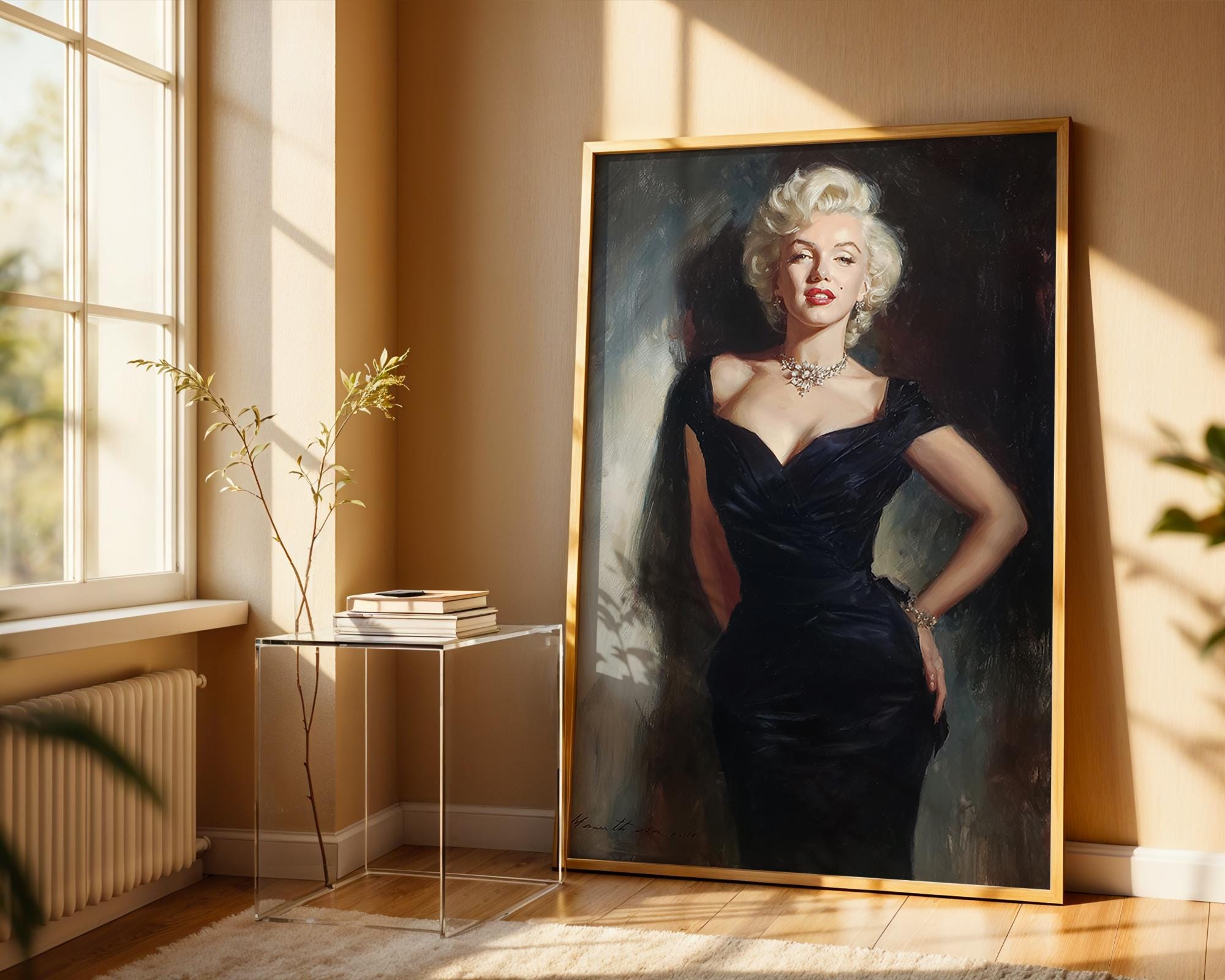 Marilyn Monroe Wall Art | Vintage Hollywood Glamour | Digital Download ...