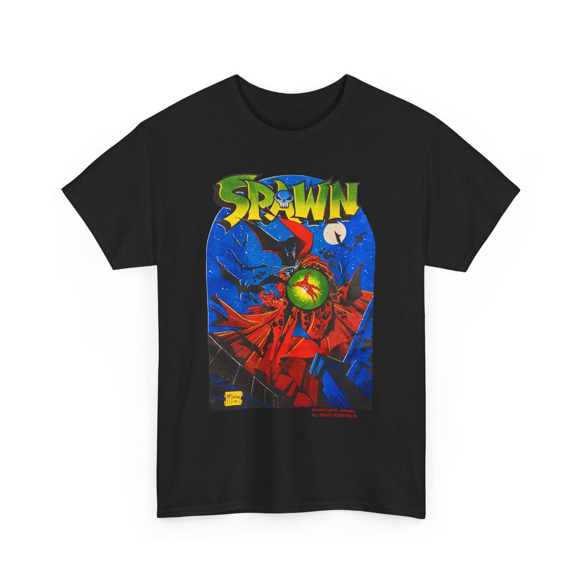 Vintage Graphic SPAWN T-shirt Double Side - Etsy