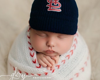 Baseball wrap set for newborn boy