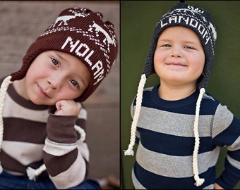 Personalized Ear Flap Hat