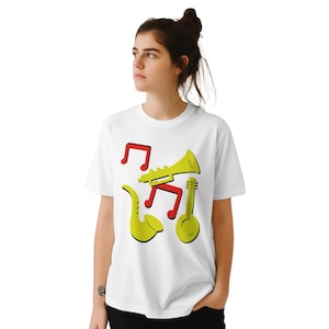 Doctor Who Inspired Ace Remembrance Music Instruments Unisex T-shirt Classic GRAPHIC