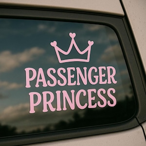 Passenger Princess Decal