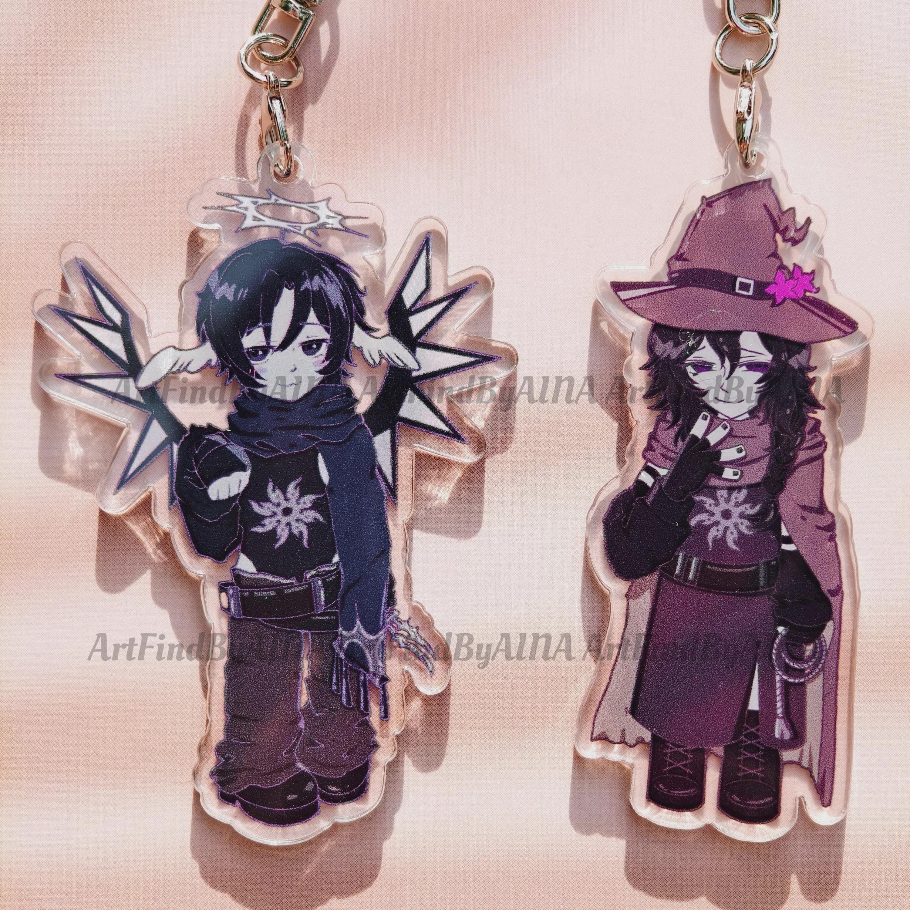 Forsaken キーホルダー、Two Time、Azure キーホルダー、アクリル