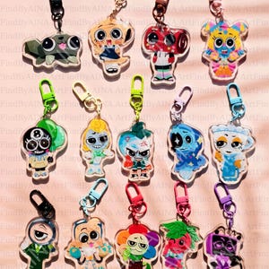 Toon Schlüsselanhänger | Pebble,Glisten,Dandy,Sprossen,Brightney,Vee,Rodger,Cosmo,Yatta,Shrimpo,Shelly,Goob,Teagan,Astro