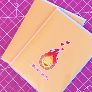 I Like Your Spark! -  Fire Spirit - Greeting Card