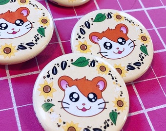 Hamtaro Button