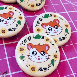 Hamtaro Button
