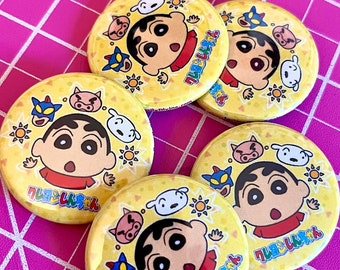 Crayon Shin-Chan Button