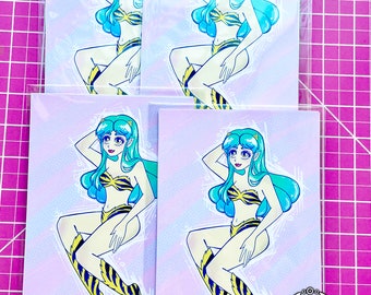 Urusei Yatsura, Lum - Print 5 x 7 *SALE*
