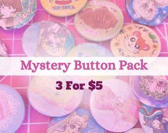 Mystery Button Pack