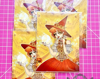 Elizabethan Marigold Witch Print - Print 5 x 7 *SALE*