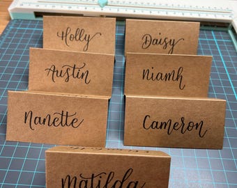 Handwritten Place Cards: Set of 50