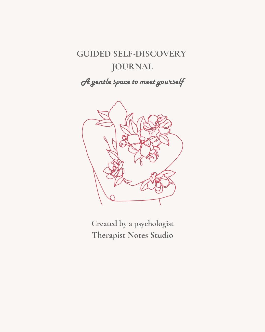 Therapy Journal Printable – Mental Health Workbook for Self-care ...