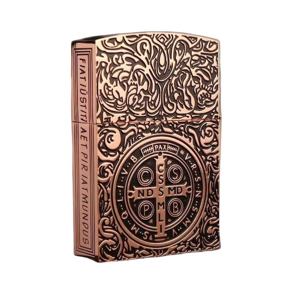 Constantine Lighter Style Gold, Occult Movie Prop Replica, Gothic  Refillable Smoking Accessory, Unique Gift for Men