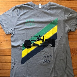 Ayrton Senna medium tee shirt