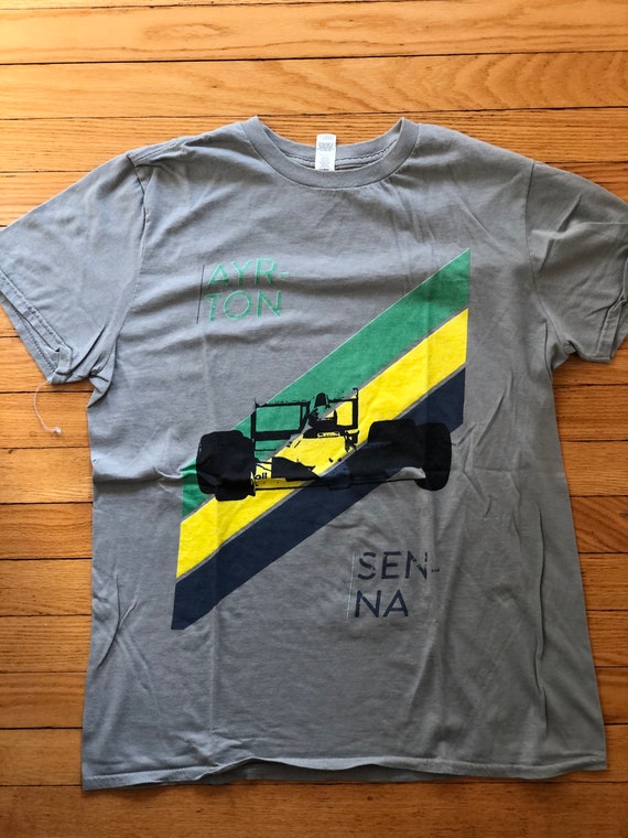 Ayrton Senna medium tee shirt