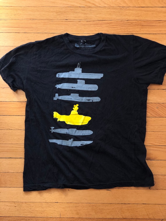 The beatles yellow submarine tee shirt