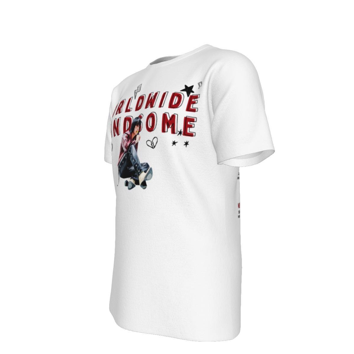 RUN SEOKJIN WWH Tシャツ ホワイト RUNSEOKJIN WWH S/S T-Shirt (White) M
