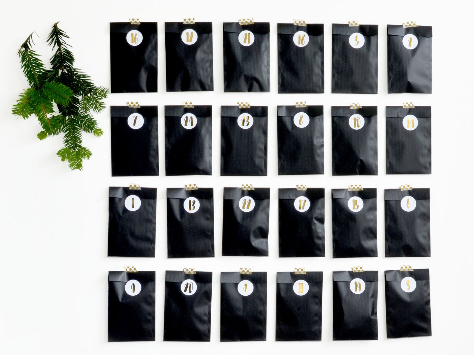 Advent Calendar For Him Kit 25 Days Christmas Calendar BLACK Etsy UK