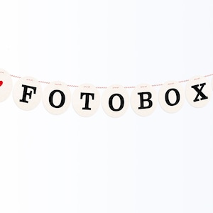 Guirlanda FOTOBOX, decoração para fotos de casamento, guirlanda de letras da renna deluxe