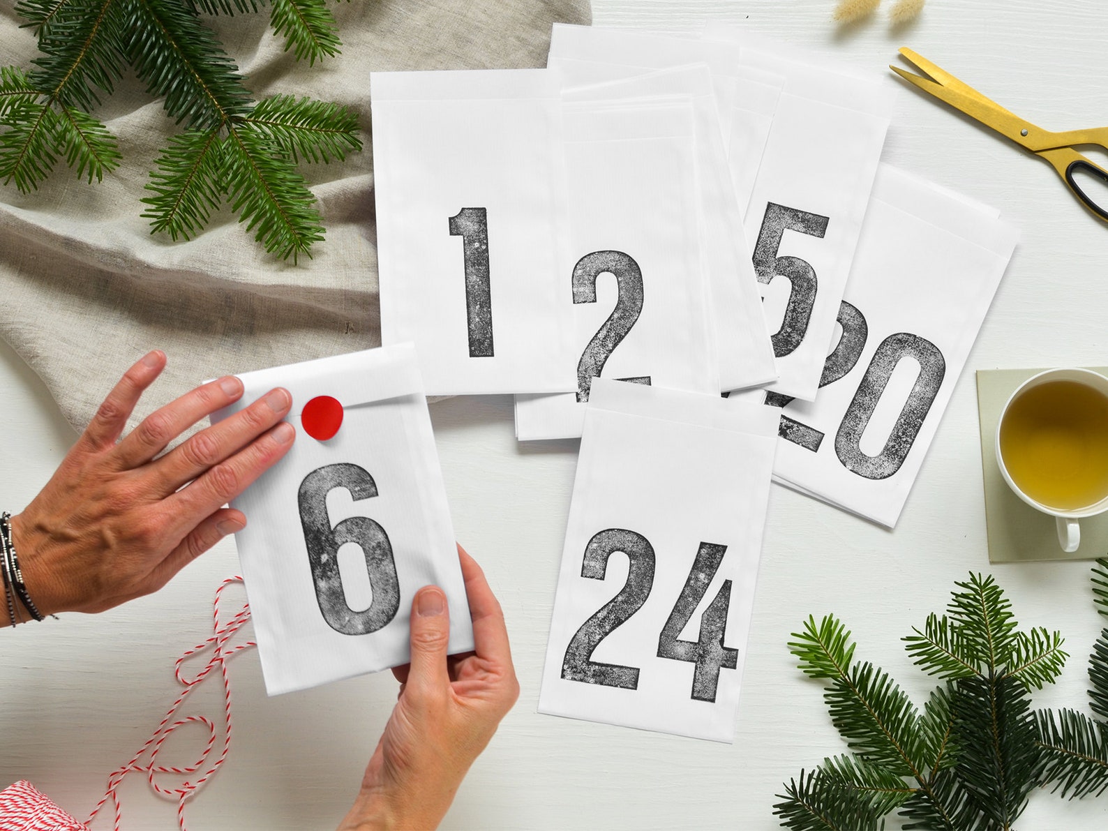 Advent Calendar for Him Kit 25 Days Christmas Calendar 25 Bags Etsy UK