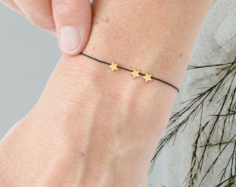 STERNENKIND bracelet in gold, memorial bracelet, miscarriage reminder, silent birth, handmade by renna deluxe