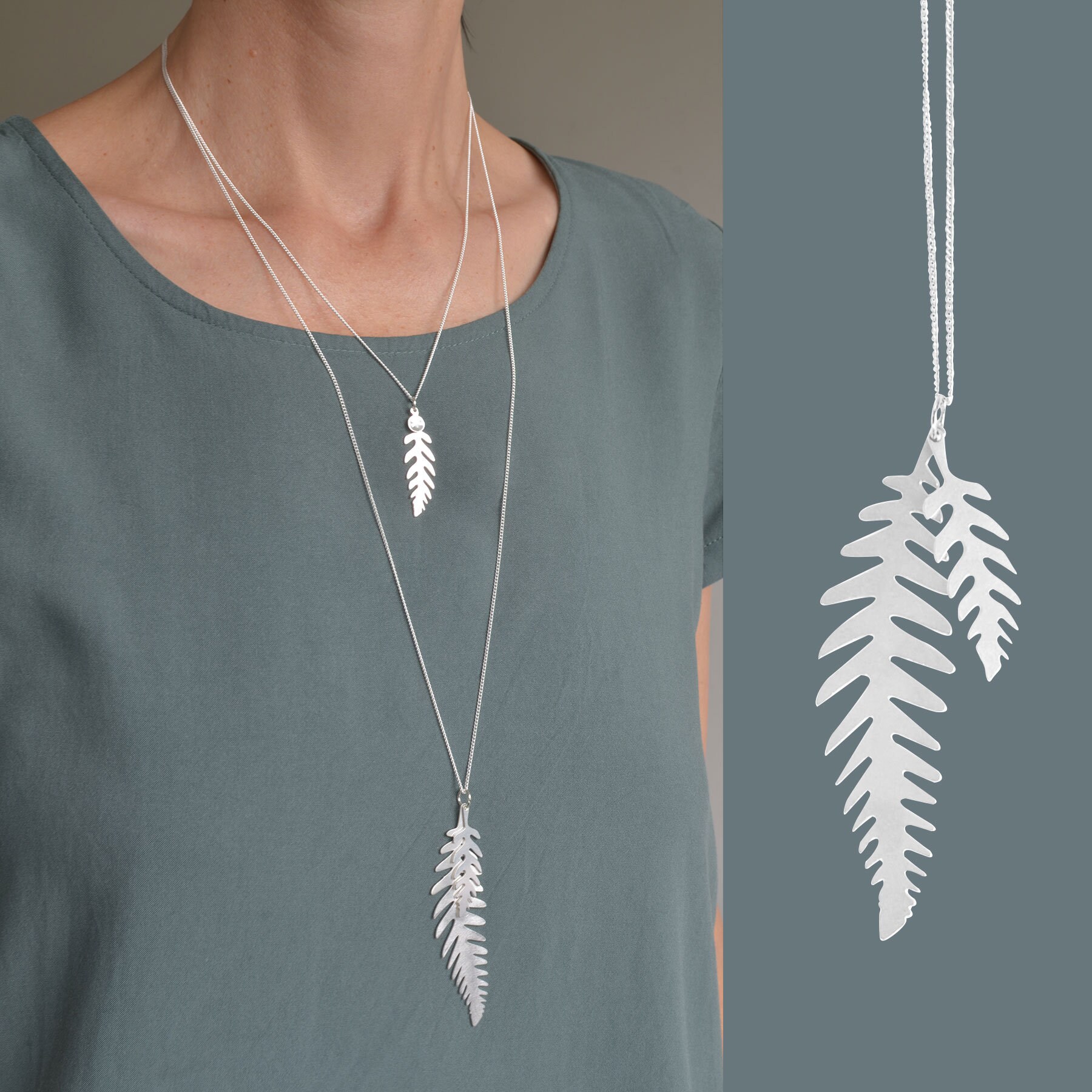 ラフFern Chain Necklace Silver Fern Chain Necklace/Silver | Fauvirame | フォーヴィレイムの公式