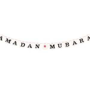 RAMADAN MUBARAK Girlande Ramadan Dekoration aus Buchstaben von renna deluxe Bild 6