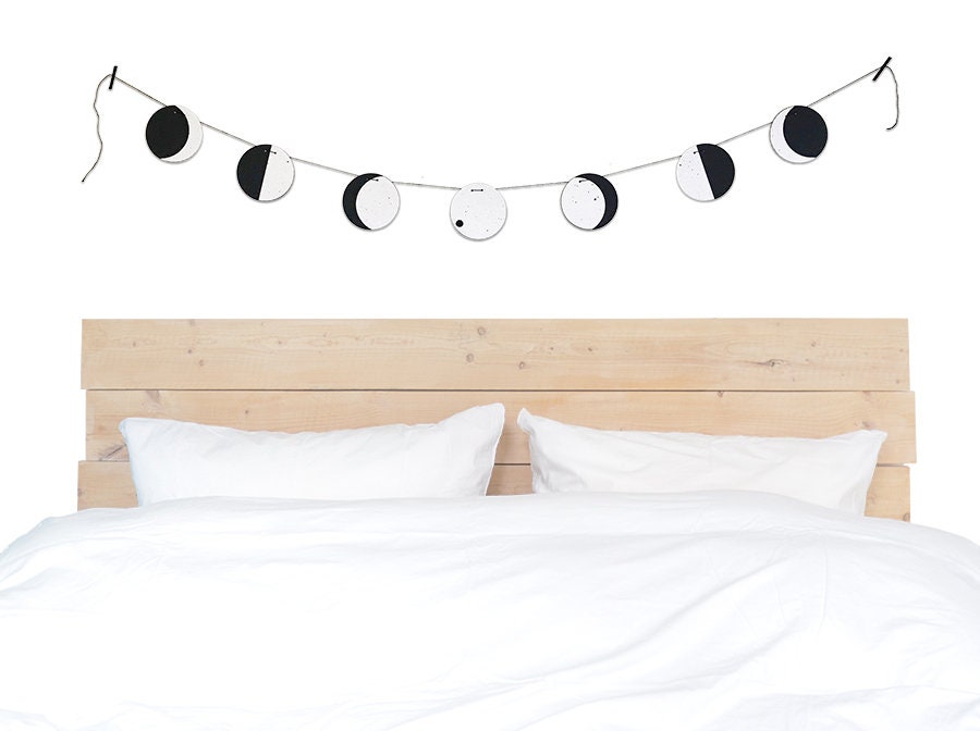 Mur Céleste de Lune Décor Suspendu Boho Guirlande Cyclus