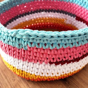 Handmade decorative basket