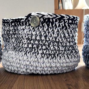 Three mini baskets