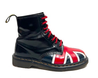 ドクターマーチン ユニオンジャック 8ホール 各種サイズ - Etsy 日本