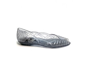 jelly sandals from the 80's
