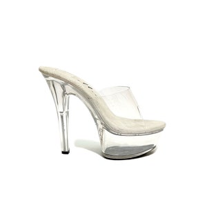 Clear acrylic shoes best sale