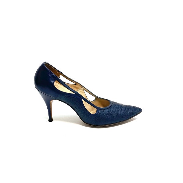 Navy Blue Heels Etsy