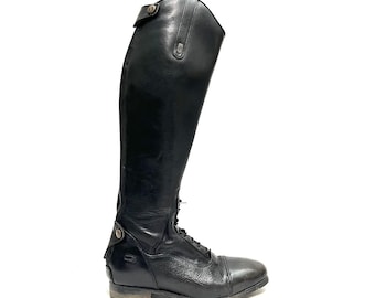 Vero Cuoio Italian Leather Boots Ladies Size 6.5 - Vintage 