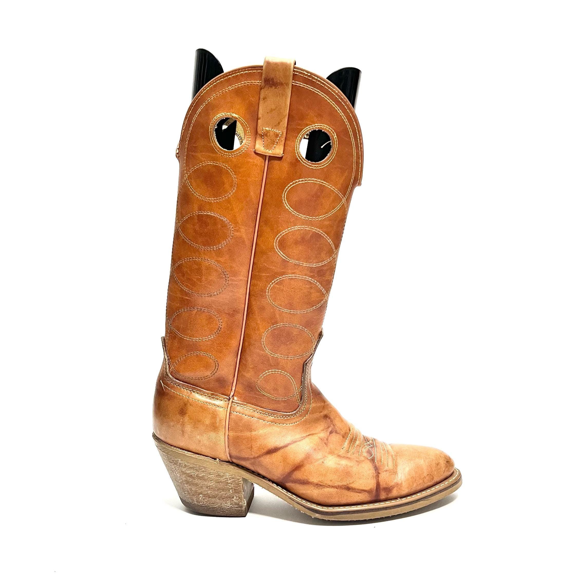 Acme Circle A cowboy boots SZ 10 1/2 D 4512 $$ Acme Circle a Boots - Etsy main image 2